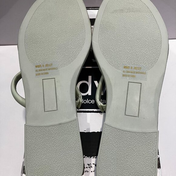 Dolce Vita sandals DV by Dolce Vita Jelly flats New Color Sage - Picture 5 of 10